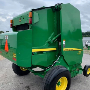 Prix de vente de haute qualité de la presse à balles rondes tracteur paille foin presse à balles rondes avec roue Allemagne prix de gros - Product Image 1