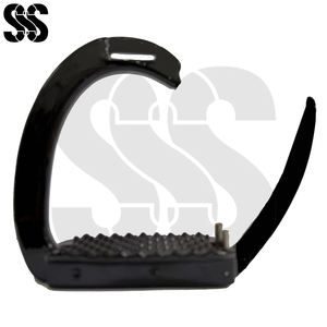 Étriers en alliage d'aluminium anodisé personnalisés en gros, légers, style italien, équipement équestre de haute qualité SHER - Product Image 5