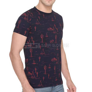 Camiseta de sublimación de ropa de calle para camisetas de algodón de calidad superior Camisetas de tamaño personalizado para hombre - Product Image 3