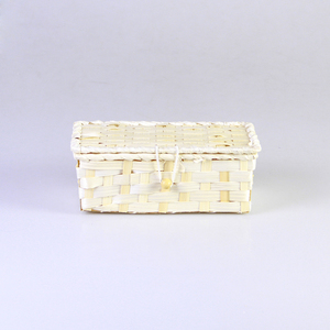 Cajas de almacenamiento ecológicas, caja de bambú natural tejida a mano con tapa para contenedor de regalo, el mejor precio de Vietnam - Product Image 2