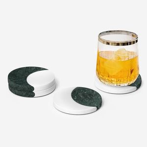 Unique Hand Carved Stainless Steel Coasters Stylish Look Premium Durable Quality Eco-friendly Non-toxic for High End Home Office - Product Image 6