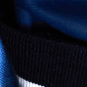 Direct du fabricant veste de bombardier d'hiver en satin de haute qualité pour femmes et hommes col montant patchs de broderie en tissu de toile - Product Image 5