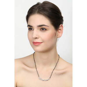 Mangalsutra Artesanal de Plata Pura, Obsequio Cultural Coleccionable para su Esposa - Product Image 5