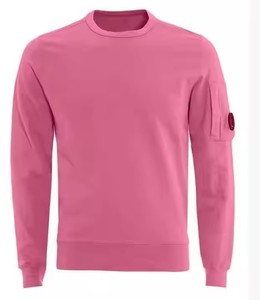 เสื้อสเวตเชิ้ตคอกลมสำหรับผู้ชายและผู้หญิง ใส่ได้ในฤดูหนาว ลายเรียบ สามารถสั่งพิมพ์ลายได้ ผลิตจากผ้าฝ้าย/โพลีเอสเตอร์ - Product Image 2