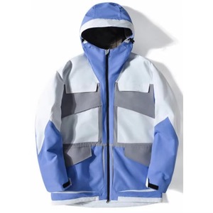 Veste de ski et de snowboard pour homme, coupe-vent, imperméable, respirante, isolée, pour les activités de plein air en hiver, avec capuche thermique - Product Image 1