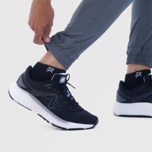 Pantalon de jogging décontracté Forge 100 % coton coupe droite, élastique, personnalisable, coloré, léger, en laine, disponible du XL au 6XL, couleur gris - Product Image 5