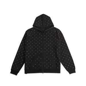 เสื้อมีฮู้ดแบบสวมหัว450 GSM สำหรับทุกเพศผ้าโพลีเอสเตอร์/ ผ้าฝ้ายปักกันลม - Product Image 6