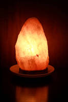 Lampe au sel de l'Himalaya avec gradateur Fait à la main Crystal Rock Light Natural Wellness Decor Pièce décorative du Pakistan