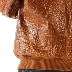 Chaqueta de Cuero para Hombre con Tasa Ajustable, Diseños Totalmente Personalizados, Chaqueta de Cuero Transpirable de Alta Calidad y Tendencia - Product Image 6