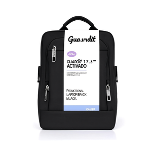 Sac à dos pour ordinateur portable promotionnel Guardit 3.0 17,3 pouces Noir - Product Image 3