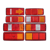 Approvisionnement direct usine Nouveau feu arrière 75 LED 24V pour camion et remorque, clignotant, accessoires d'éclairage automobile LEDTK-065