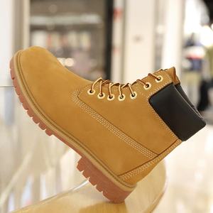 Bottes Chukka d'hiver en cuir de vachette pour hommes, respirantes, à lacets, confortables, anti-odeurs, pour l'escalade en extérieur, collection 2026 - Product Image 2