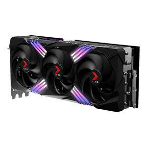 PN Y Ge Force R TX 4070 Ti SUPER 16GB OC XLR8 Gaming V ERTO Card RGB Triple Fan DLSS3 M X M para Gaming PC Desktop - Product Image 1
