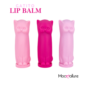 Contenitore Cosmetico in Plastica ABS a Forma di Gatto Carino per Balsamo Labbra, Confezione Serigrafata per Lucidalabbra - Product Image 1
