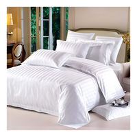 Draps de lit d'hôtel de qualité supérieure, confortables et durables, pour l'hôtellerie et l'usage commercial, draps de lit d'hôtel de qualité supérieure, doux et confortables
