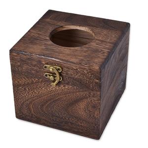 Vente chaude Nouveau Design Boîte À Mouchoirs En Bois Couverture Extrêmement Bonne Conception Porte-Mouchoirs En Bois avec Fonction De Suspension Emballé Dans Le Carton - Product Image 5