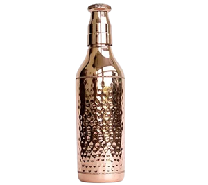 Salud buena botella de agua de cobre botella de cobre ecológica deportes Ayurveda beneficio botella de agua martillada 100% puro saludable - Product Image 2