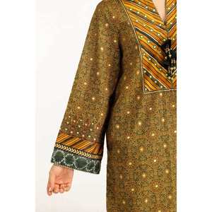 ชุดลำลองผู้หญิง 3 ชิ้น ลายพิมพ์ดอกไม้ สีน้ำตาลทอง - Product Image 5