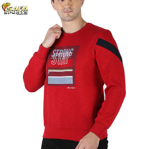 Unisex <b>Men's</b> Heavy Cotton Crewneck Sweatshirt Custom Logo Embossed Oversized and Plain Style - Product Image 4