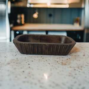 Cuenco pequeño de mesa decorativo de estilo moderno tallado a mano con textura de mango natural al por mayor para velas de relleno de cera - Product Image 4