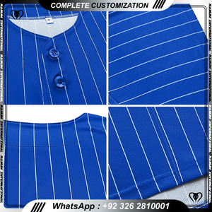 Camiseta de béisbol personalizada asequible, transpirable y de alta calidad - Product Image 2