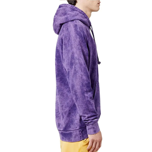 Conjunto de Sudadera con Capucha y Pantalones Deportivos de Algodón Grueso Lavado con Ácido, 2 Piezas, Trajes Deportivos Vintage Lisos para Hombre - Product Image 2