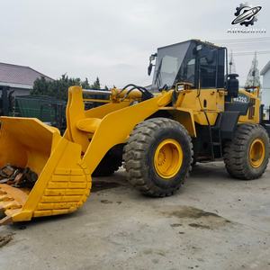 Used Komatsu320 Wheel <b>Loader</b> 12.8ton 2.3m³Bucket Original Japan brand Second-hand Construction Machinery <b>Low</b> Hours CE Certified - Product Image 3