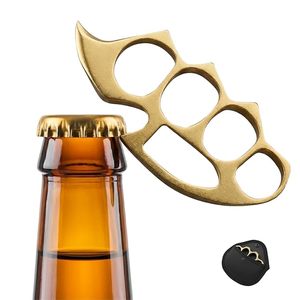 Ouvre-bouteille en acier inoxydable en gros, ouvre-bière compact, ouvre-bouteille manuel résistant à la rouille, finition dorée, pour la maison, le bar, l'hôtel - Product Image 1