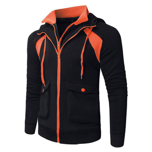 2026 Sudadera con capucha de gran tamaño con estampado de abullonado para hombre, ropa informal larga holgada, estampado de letras de retazos, tejido grueso para invierno - Product Image 3