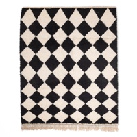 Housse de coussin et de coussin en laine marocaine vintage, luxe, nouée à la main, décoration d'intérieur et d'extérieur, produits en coton en gros