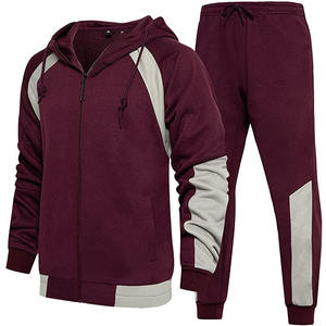 Conjuntos de ropa de invierno para hombre, chándales deportivos informales, Sudadera con capucha estampada, pantalones de chándal, sudadera con cremallera de lana, talla grande, ligera - Product Image 6