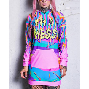 Sweat à capuche d'Halloween personnalisé imprimé en 3D-Designs personnalisés et effrayants, idéal pour les célébrations d'Halloween et une tenue de fête décontractée - Product Image 1