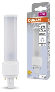 Lampada Led PL 2 Pin G24d-2 7W 4000K (Osram 558502) - Product Image 1