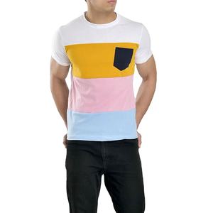 T-shirt 100% coton pour hommes coupe ample imprimé T-shirt en coton épais Boxy T-shirt court pour hommes - Product Image 1