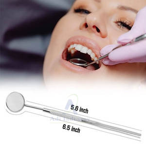 Miroir buccal médical dentaire en acier inoxydable manuel à prix raisonnable en stock avec poignée ergonomique Utilisation professionnelle - Product Image 4