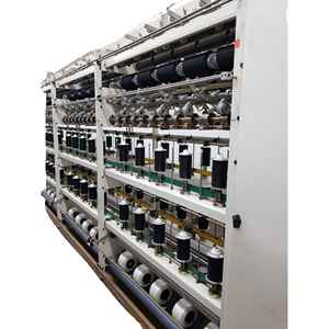 Machine à recouvrir le fil Menegatto M2000 Rotor Spinning Mono avec 160 broches pour le recouvrement de Lycra/Nylon/Coton - Product Image 1