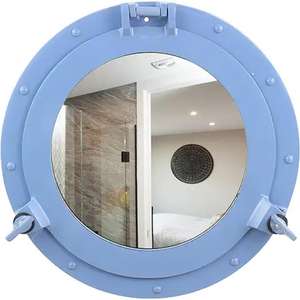 Miroir mural de forme complètement arrondie Meilleur pour la maison Miroir suspendu design décoratif d'intérieur disponible au prix de gros - Product Image 4