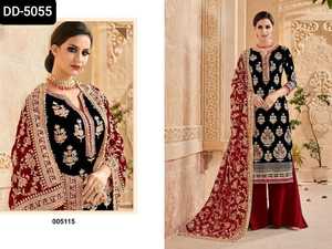 Estilo indio pakistaní Salwar Kameez Ready Made Women Wear Heavy Border and Sequence Work Salwar Kameez con Dupatta Set - Product Image 6