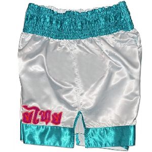 Shorts de Muay Thai respirants de haute qualité au design personnalisé pour hommes et enfants Ensemble de boxe de combat de gymnastique avec fonction extensible - Product Image 2