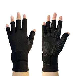 Gants de gymnastique en néoprène demi-doigt pour hommes femmes Fitness en cuir musculation entraînement sportif soutien du poignet pour le poids - Product Image 3