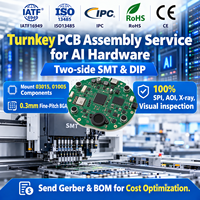 Assemblage de circuits imprimés (PCB) 8-20 couches avec service PCBA clé en main rapide pour cartes de circuits imprimés multicouches complexes – Fabricant de PCBA pour haut-parleurs IA