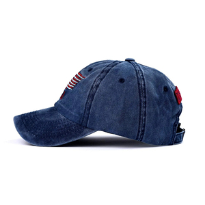 Casquettes de sport personnalisées OEM, chapeau pour homme, style denim, coton brodé, casquette de baseball réglable pour homme adulte, femme, unisexe - Product Image 2