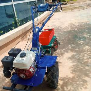 Mini tracteur manuel pour l'agriculture, tracteur de jardin 4x4 à chenilles - Product Image 4