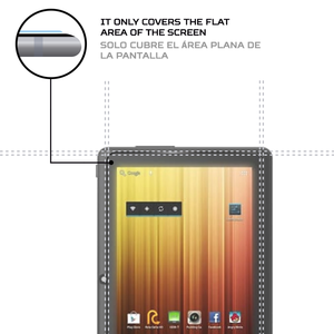 ฟิล์มกันรอยหน้าจอ ANTISHOCK สำหรับแท็บเล็ต NavCity NT-1710 การปกป้องระดับพรีเมียม - Product Image 4