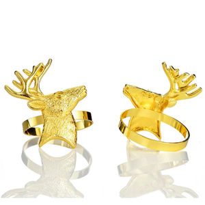 Fantaisie Serviette Anneau Tissu Organisateur Porte-Serviettes De Noël Fête D'anniversaire Table Réglage Serviette Clip Porte-Mouchoirs Pour Offre Spéciale - Product Image 3