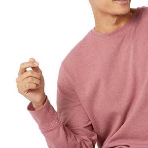 Nuevas Sudaderas de Cuello Redondo para Hombre de Alta Calidad, Diseño Personalizado, 100% Algodón, Felpa, Color Rosa, Transpirables, Básicas - Product Image 2