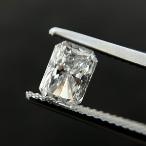 IGI Emerald Cut Lab Diamonds F VS2 Clarté 1.01 ct Lab créé Loose CVD Diamants Paire Pour Boucles D'oreilles De Mariage Cadeau D'anniversaire - Product Image 5