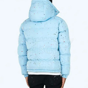 Meilleures ventes de veste d'hiver en polaire pour hommes, logo personnalisé, nouveau design avec fonction légère à capuche en tissu polaire chauffant coupe-vent - Product Image 4