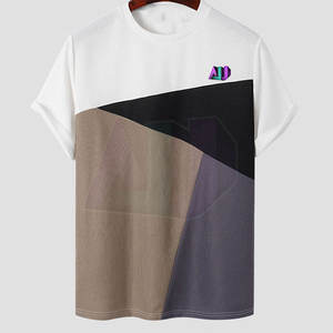 Camiseta para Hombre 100% Algodón, Tejido Premium, Sensación Suave, Transpirable, Ecológica, Secado Rápido, Corte Holgado, Moderna para Uso Diario - Product Image 1