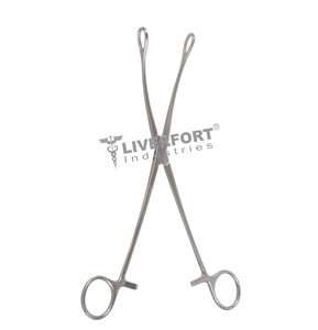 Fórceps de esponja FLETCHER, 9-1/2 "(24,1 cm), instrumentos quirúrgicos ginecológicos curvos - Product Image 4